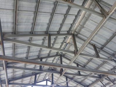 Metal Canopy Installation