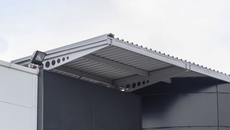 Completed Metal Canopy
