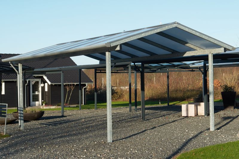 Large-Scale Metal Canopy